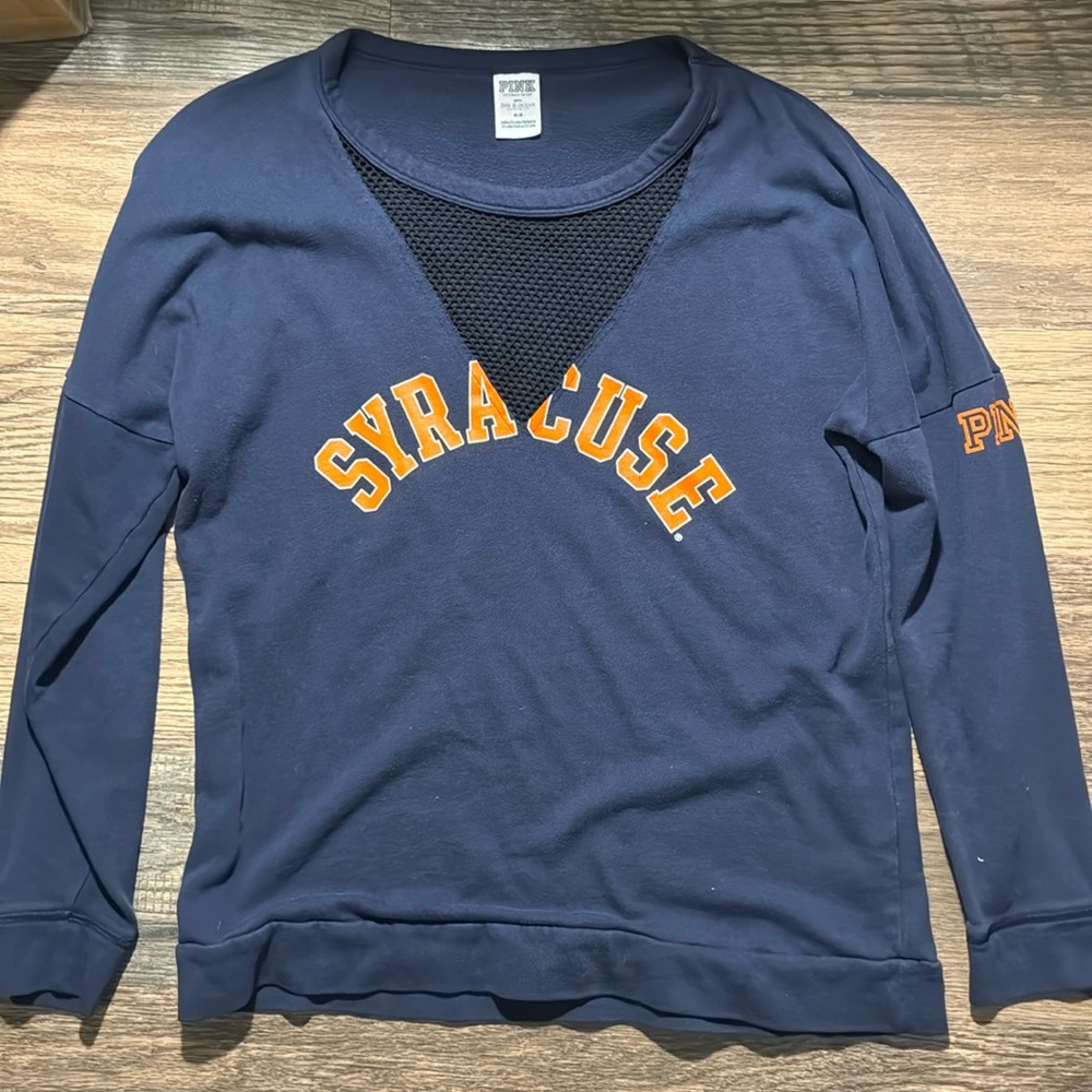 PINK Syracuse Crew Neck Sweatshirt